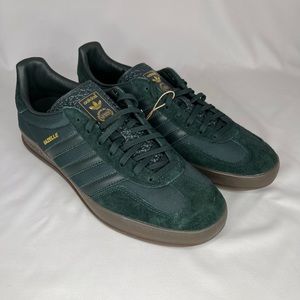 adidas Gazelle Indoor - Shadow Green Gum - Men's 10.5 - NWT